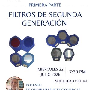 Filtros de segunda generación: 1era. parte