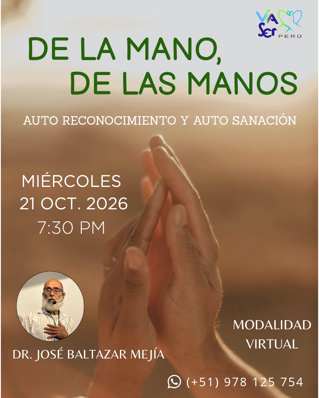 DE LA MANO, DE LAS MANOS: AUTO RRECONOCIMIENTO Y AUTO SANACIÓN